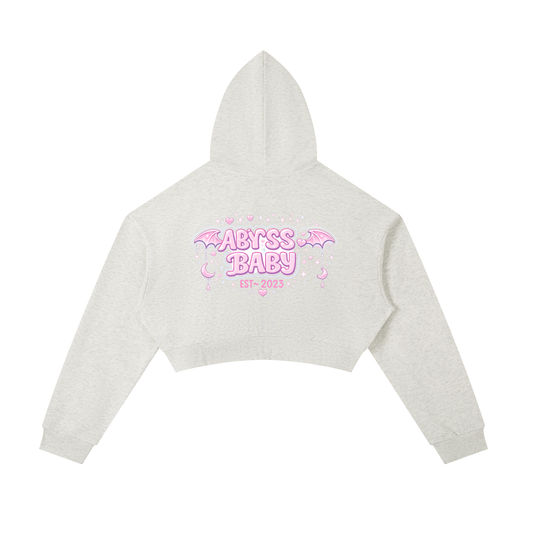 Womenz ‘Abyss Baby’ Cropped Hoodie